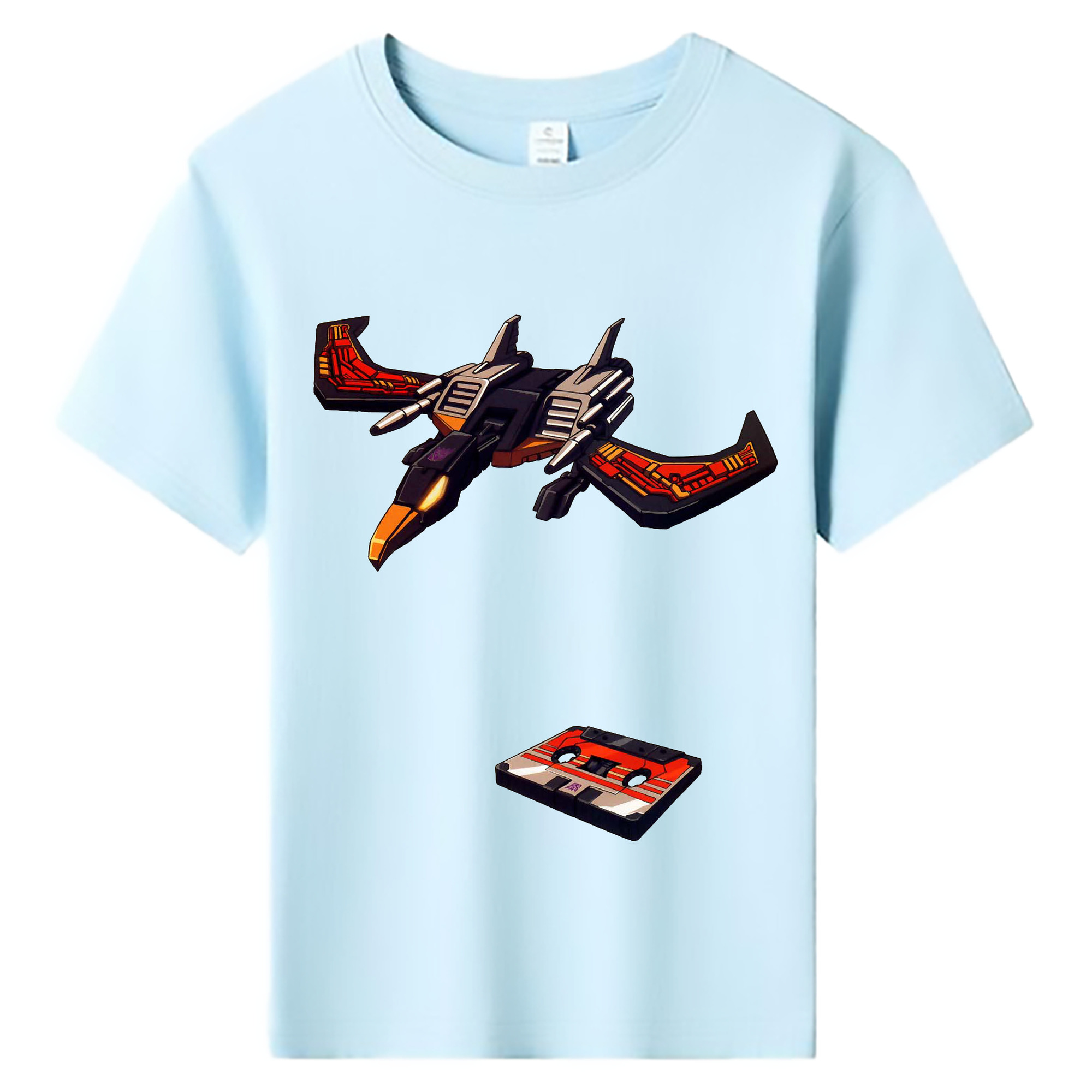 （画像用）  綿100％キッズTシャツ（フロントプリント）